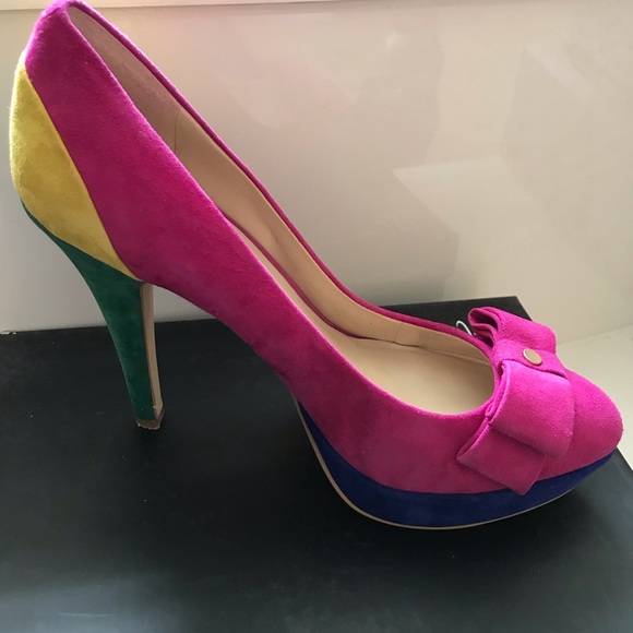 International Concepts colorblock heels - Picture 3 of 4